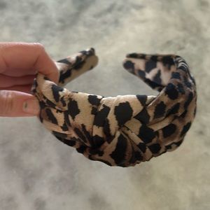 Leopard headband